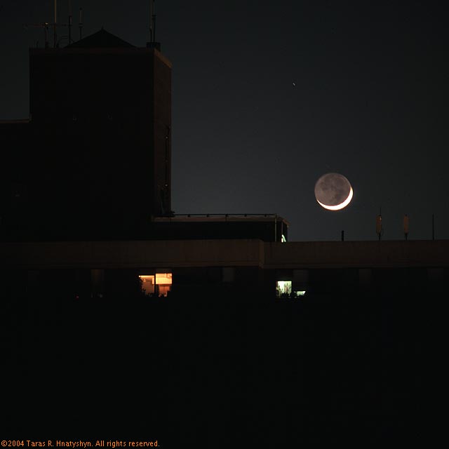 Earthshine.